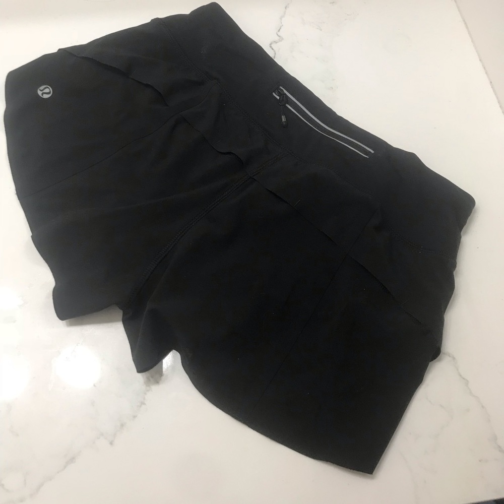 Lululemon speed running shorts size 4